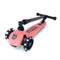 Highway Kick 3 Fold Away Scooter with LED Wheels (Peach)